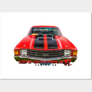 1972 Chevrolet El Camino SS Posters and Art